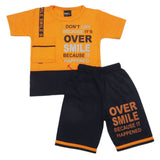 Boys Short Suit - Orange, Kids, Boys Sets And Suits, Chase Value, Chase Value