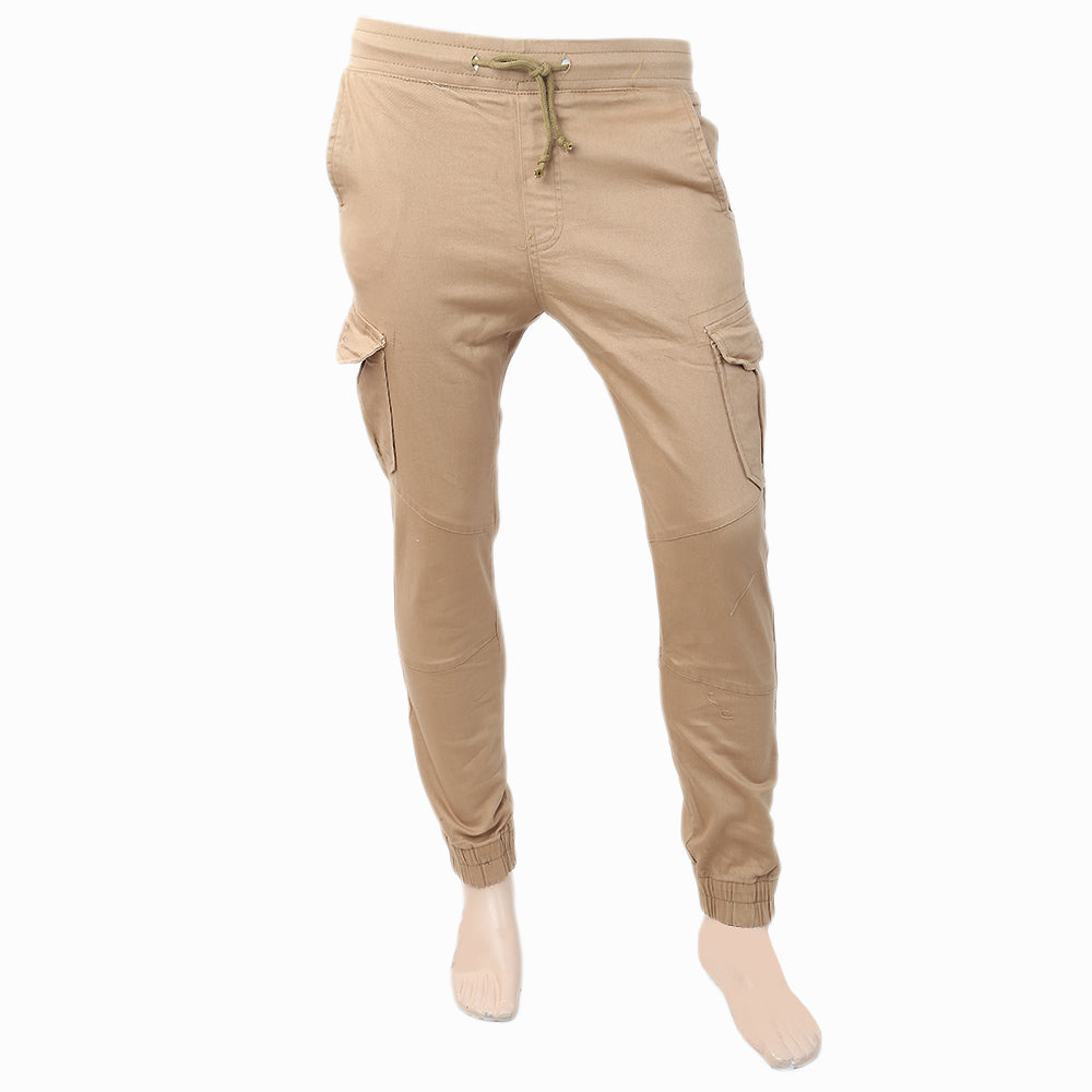 Men's Cotton Pant - Khaki, Men, Casual Pants And Jeans, Chase Value, Chase Value