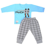 Newborn Boys Suit Full Sleeves (01013) - Blue, Kids, NB Boys Sets And Suits, Chase Value, Chase Value