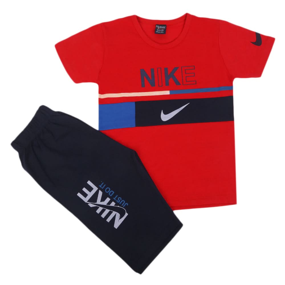 Boys Short Suits - Red, Boys Sets & Suits, Chase Value, Chase Value
