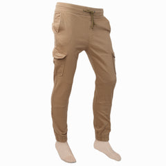 Men's Cotton Pant - Khaki, Men, Casual Pants And Jeans, Chase Value, Chase Value