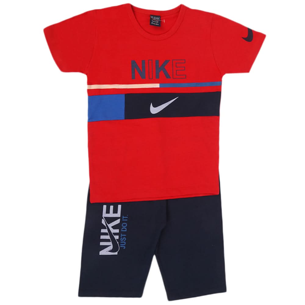 Boys Short Suits - Red, Boys Sets & Suits, Chase Value, Chase Value