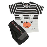Boys Half Sleeves Suit (2211) - Black, Kids, Boys Sets And Suits, Chase Value, Chase Value