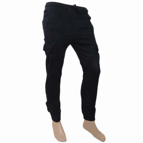 Men's Cotton Pant - Navy Blue, Men, Casual Pants And Jeans, Chase Value, Chase Value