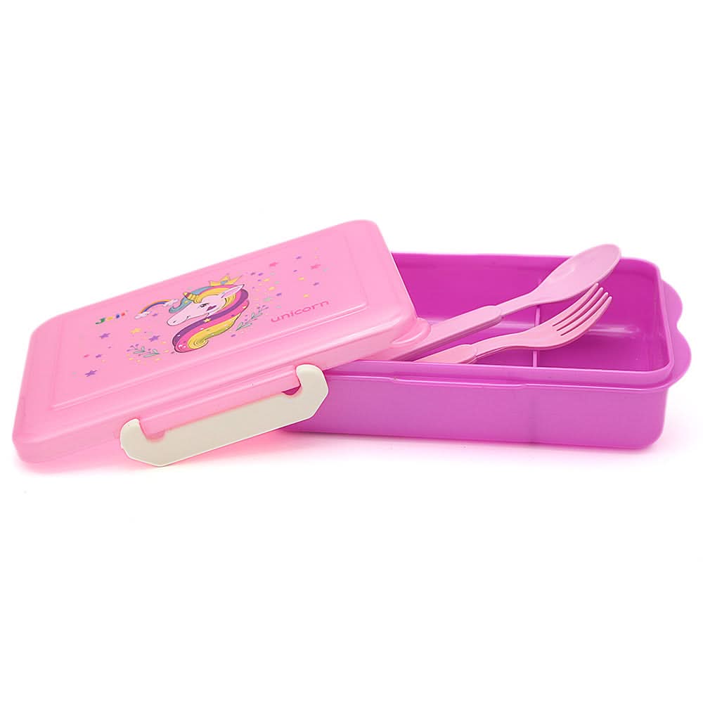 Recta Lunch Box Lock JZ-986 - Light Pink, Kids, Tiffin Boxes And Bottles, Chase Value, Chase Value