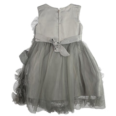 Girls Fancy Frock - Grey, Girls Frocks, Chase Value, Chase Value