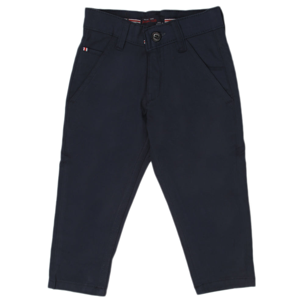 Boys Cotton Pant - Navy Blue, Kids, Boys Pants, Chase Value, Chase Value
