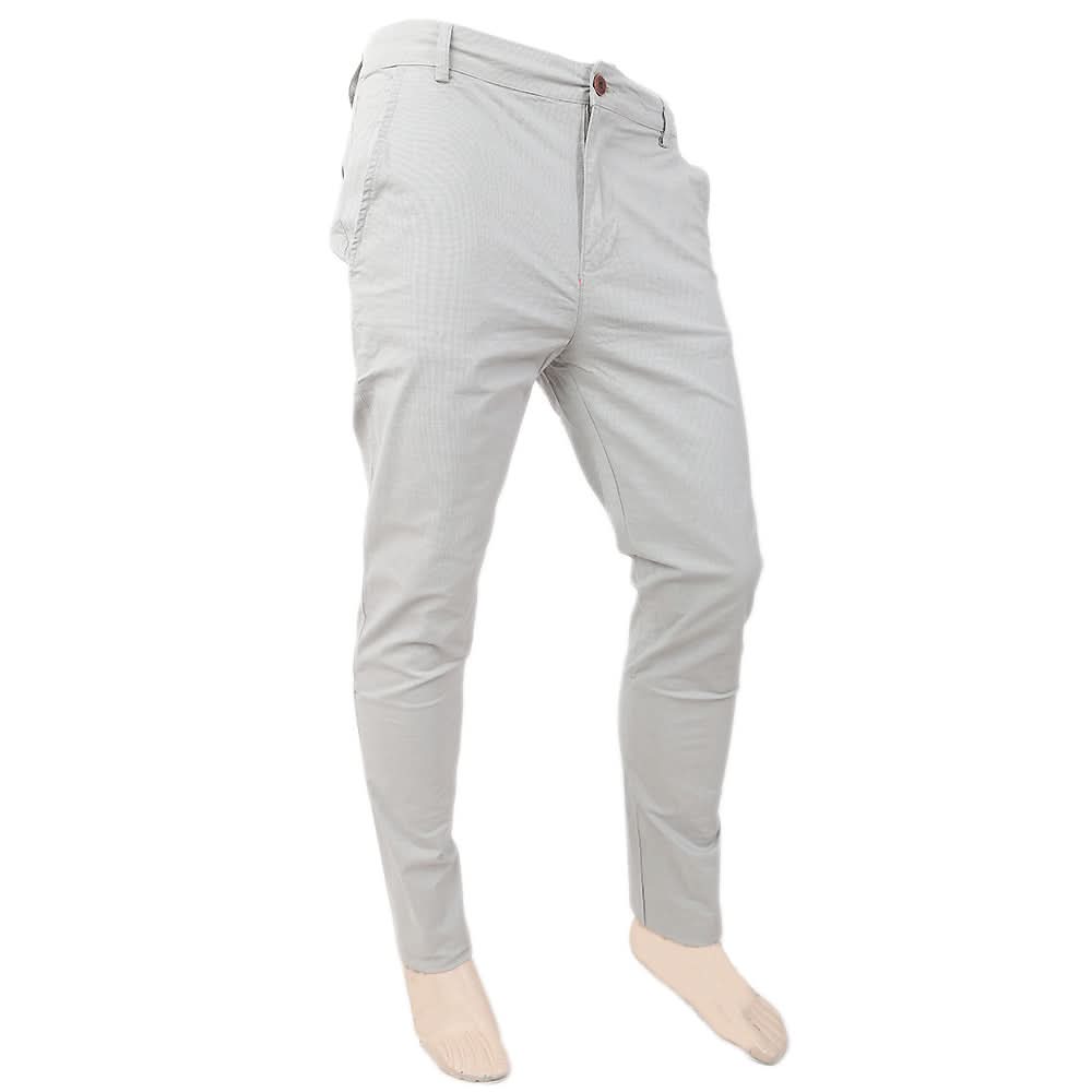 Men's Chino Pant - Light Grey, Men, Casual Pants And Jeans, Chase Value, Chase Value