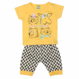 Newborn Boys Half Sleeves Suit - Yellow, Kids, NB Boys Sets And Suits, Chase Value, Chase Value