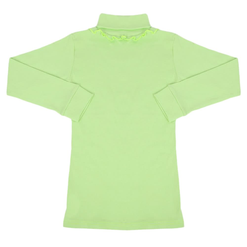 Girls High Neck - Light Green, Girls High Neck, Chase Value, Chase Value
