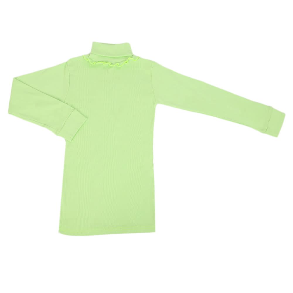Girls High Neck - Light Green, Girls High Neck, Chase Value, Chase Value