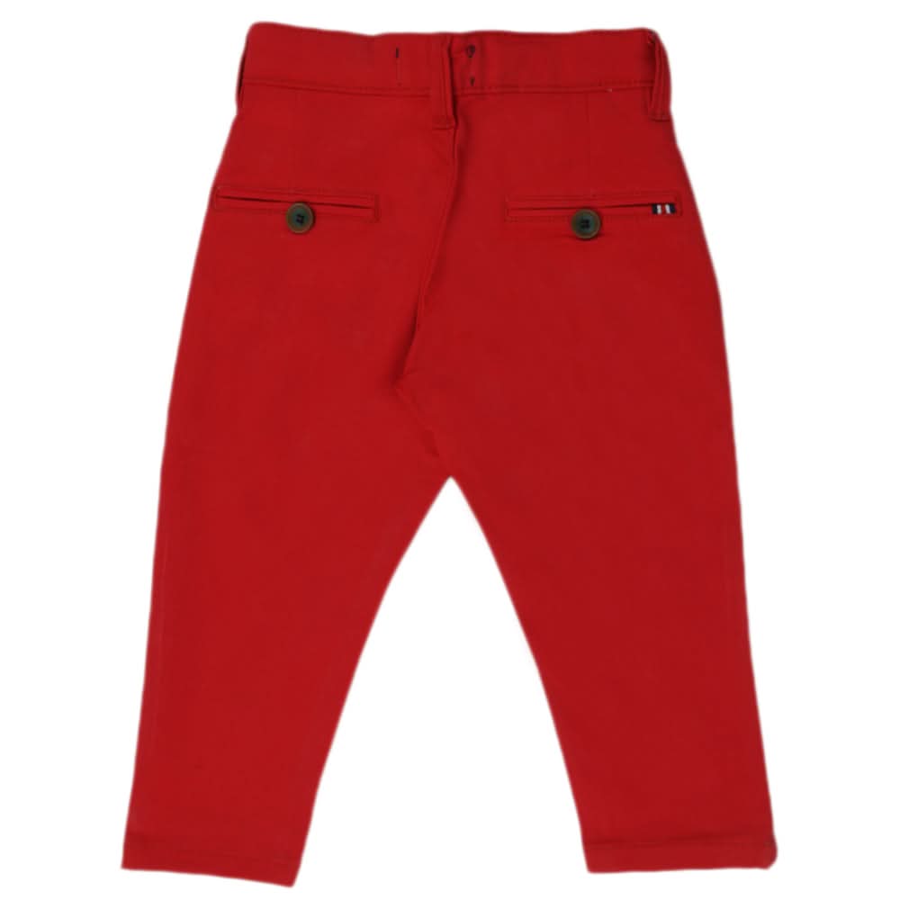 Boys Cotton Pant - Red, Kids, Boys Pants, Chase Value, Chase Value