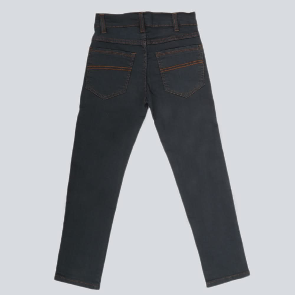 Boys Denim Pant Side Tape - Grey, Kids, Boys Pants, Chase Value, Chase Value