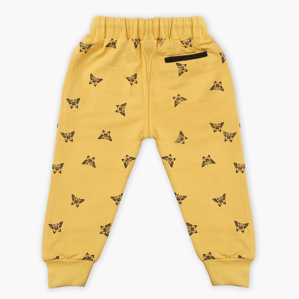 Girls Terry Trouser - Yellow, Girls Pants & Capri, Chase Value, Chase Value
