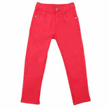 Girls Denim Pant - Red, Kids, Pants And Capri, Chase Value, Chase Value