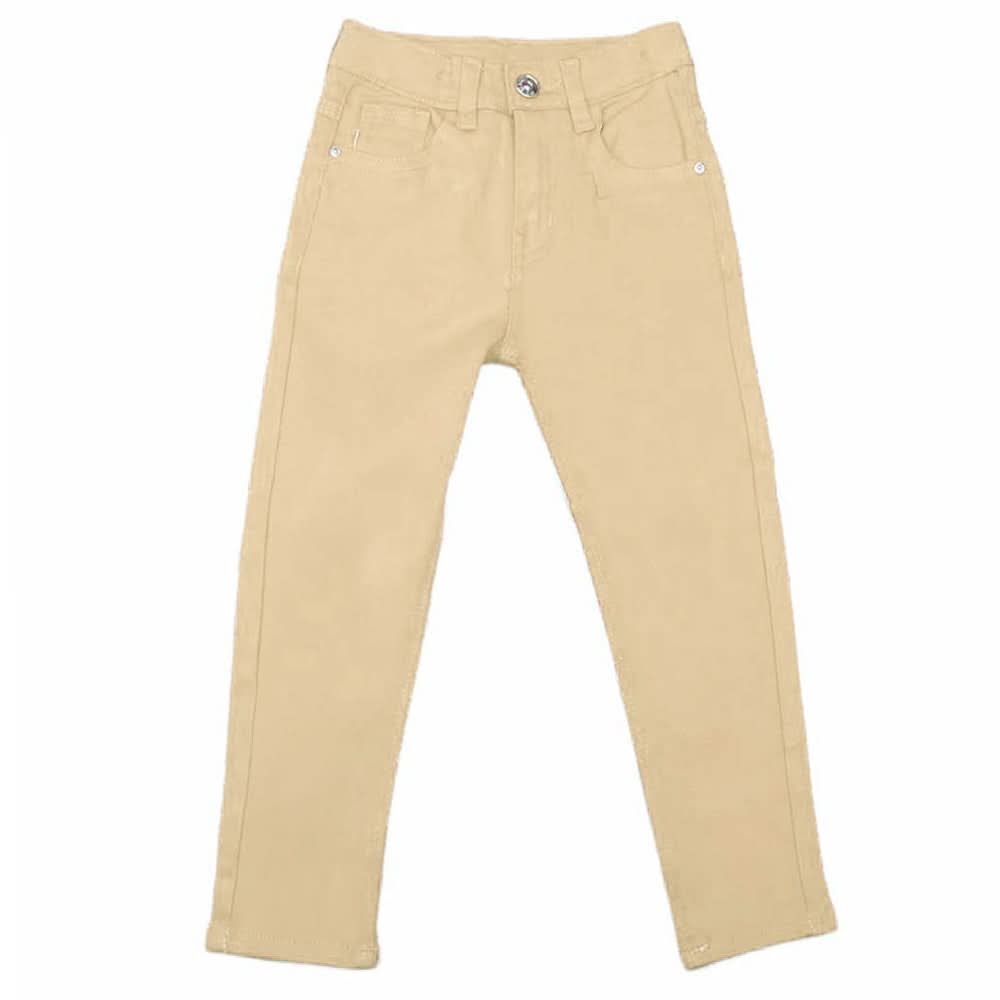 Girls Denim Pant - Yellow, Kids, Pants And Capri, Chase Value, Chase Value