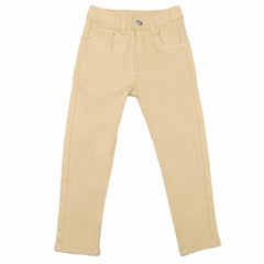 Girls Denim Pant - Yellow, Kids, Pants And Capri, Chase Value, Chase Value