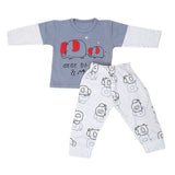 Newborn Boys Suit Full Sleeves (01005) - Steel Blue, Kids, NB Boys Sets And Suits, Chase Value, Chase Value