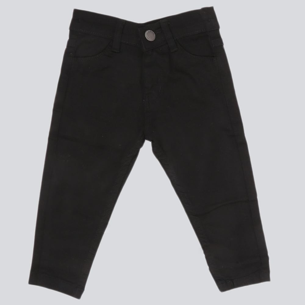 Girls Denim Pant - Black, Kids, Girls Pants And Capri, Chase Value, Chase Value