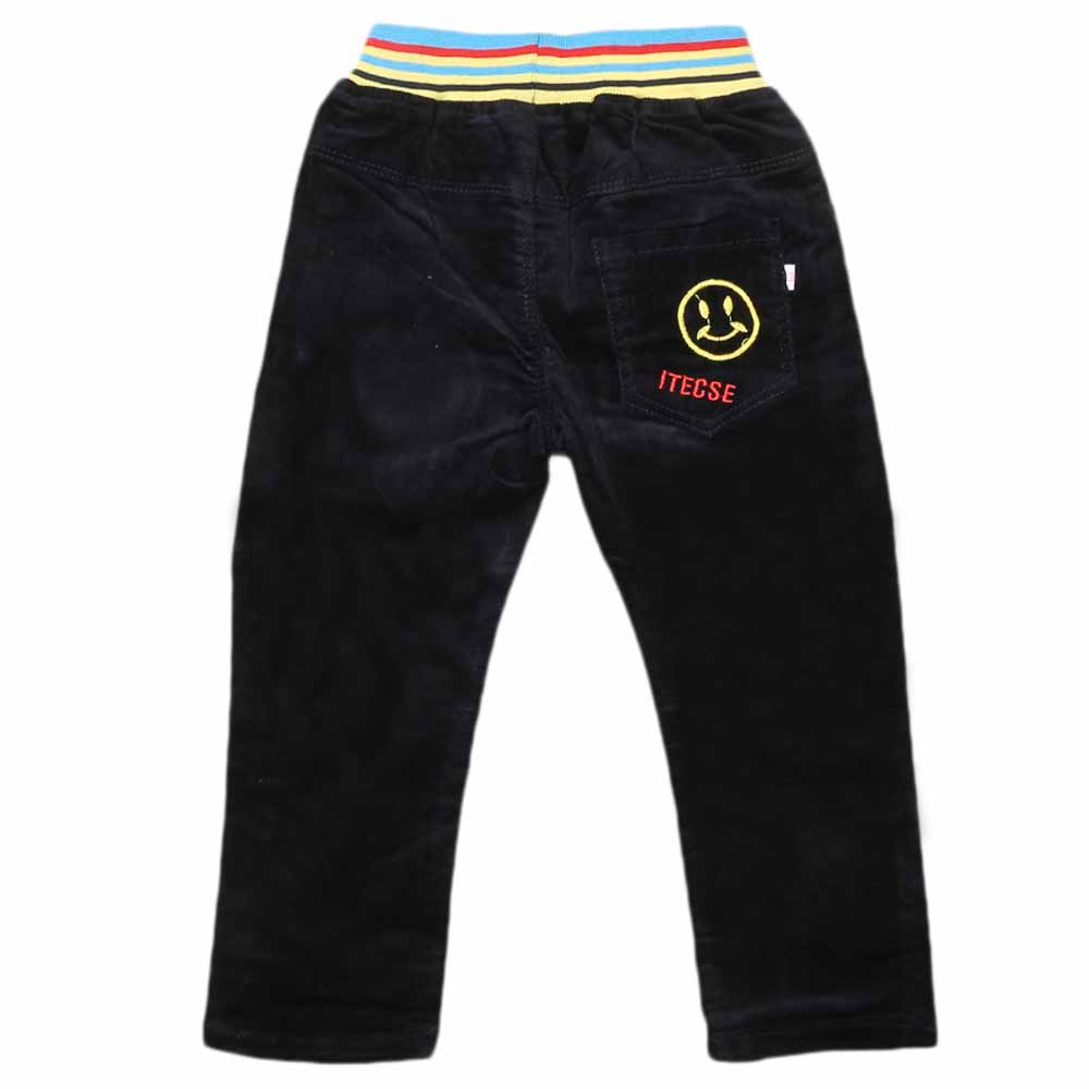 Boys Corduroy Pant - Black, Kids, Boys Pants, Chase Value, Chase Value