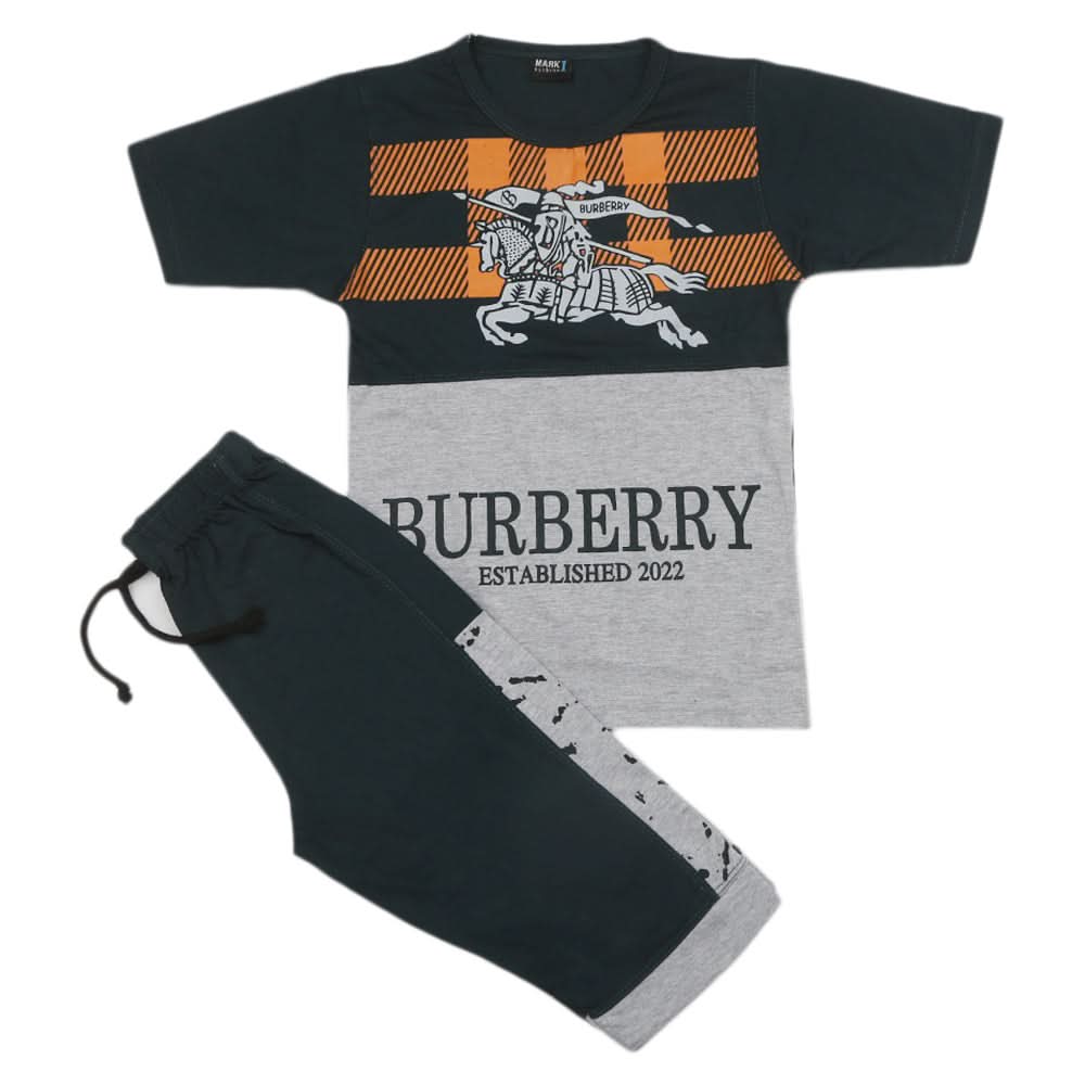 Boys Short Suit - Dark Green, Kids, Boys Sets And Suits, Chase Value, Chase Value