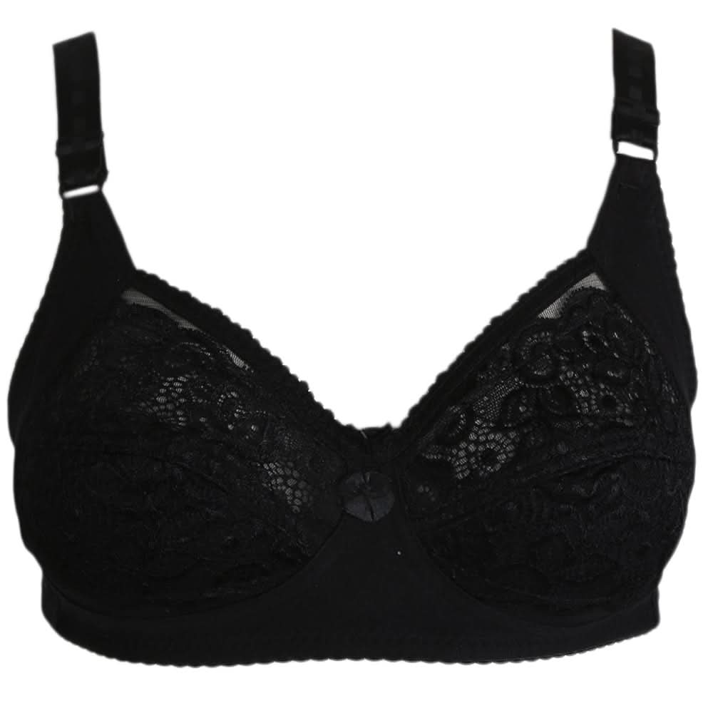 Women's Cotton Bra (35505) - Black, Women, Bras, Chase Value, Chase Value