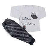 Newborn Boys Suit Full Sleeves (01001) - Navy Blue, Kids, NB Boys Sets And Suits, Chase Value, Chase Value