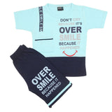 Boys Short Suit - Cyan, Kids, Boys Sets And Suits, Chase Value, Chase Value