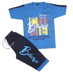 Boys Short Suit - Royal Blue, Kids, Boys Sets And Suits, Chase Value, Chase Value
