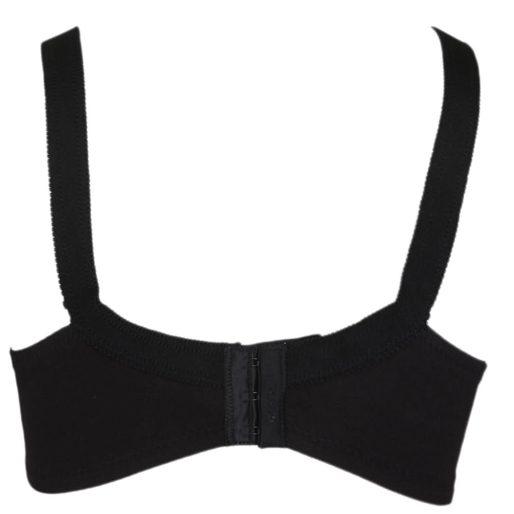 Women's Cotton Bra (DN-366C) - Black, Women, Bras, Chase Value, Chase Value