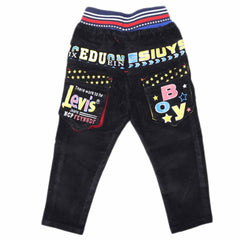 Boys Corduroy Pant - Black, Kids, Boys Pants, Chase Value, Chase Value