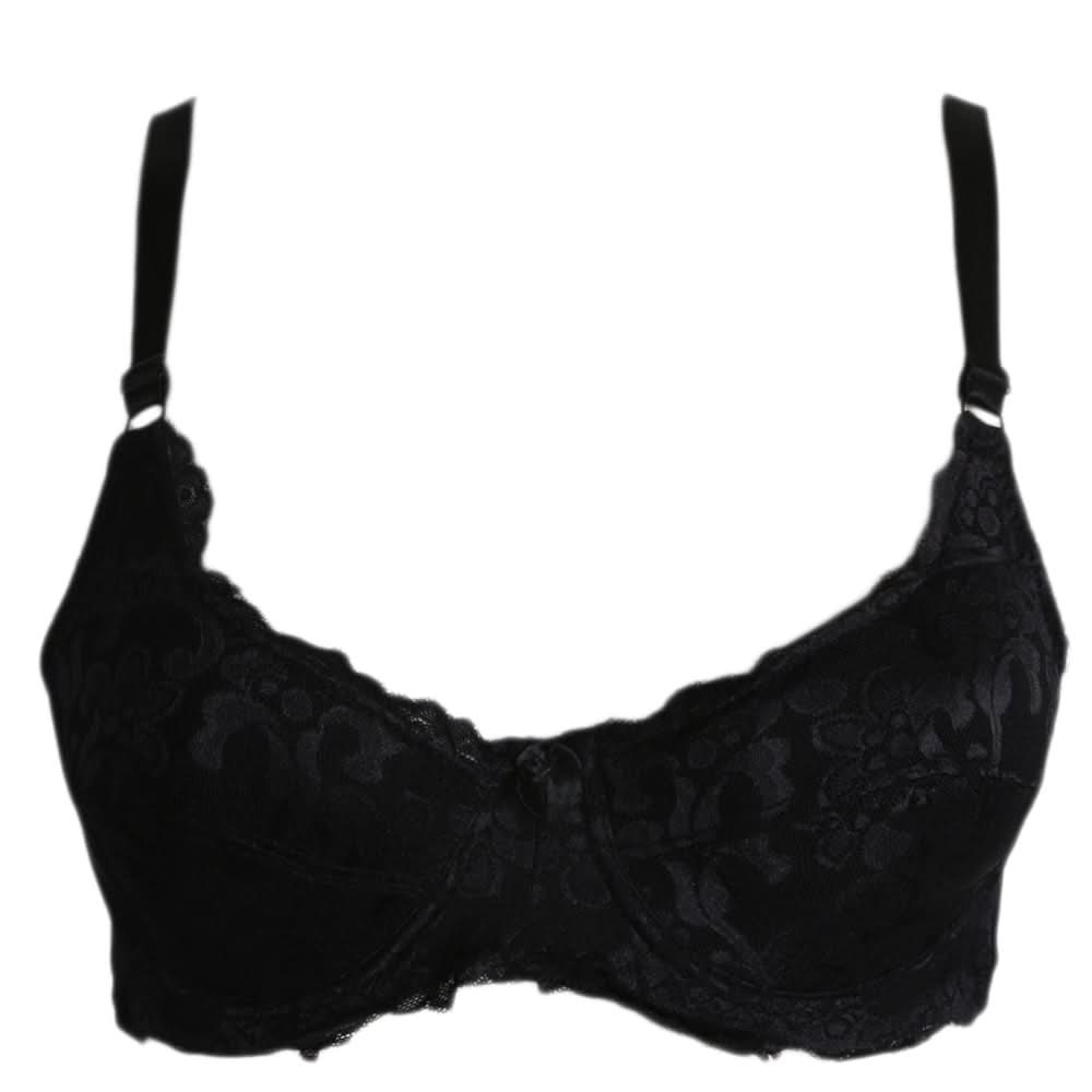 Women's Jersey Ring Bra - Black, Women, Bras, Chase Value, Chase Value
