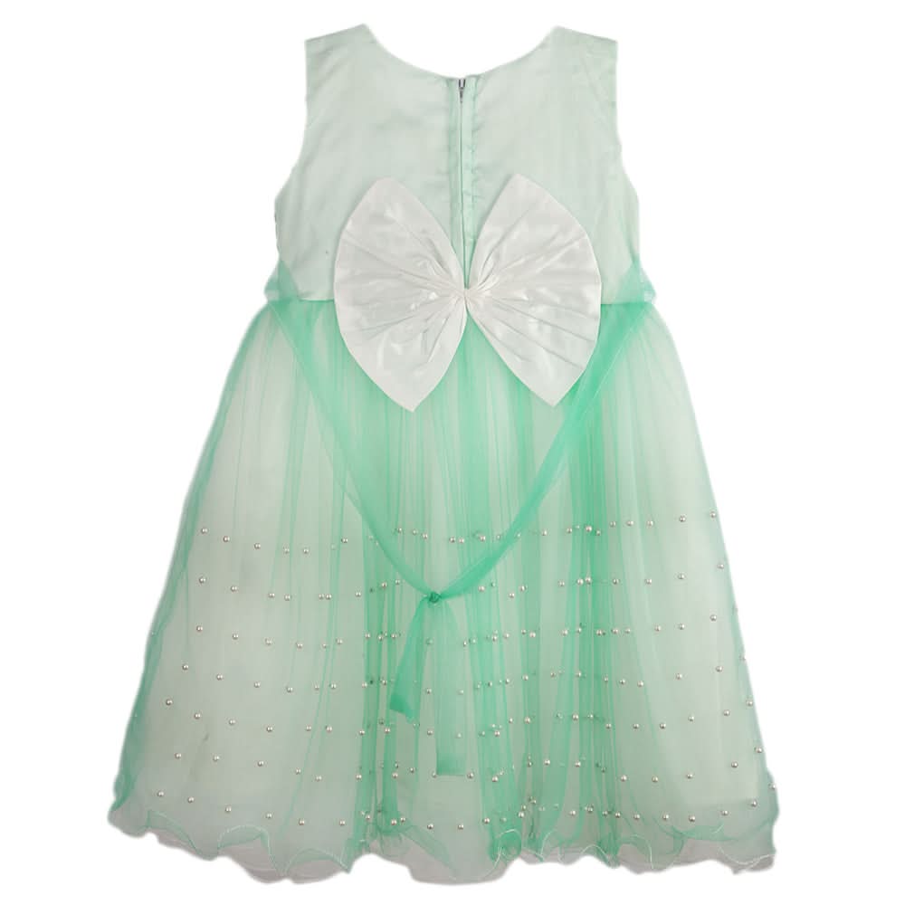 Girls Fancy Frock - Green, Girls Frocks, Chase Value, Chase Value