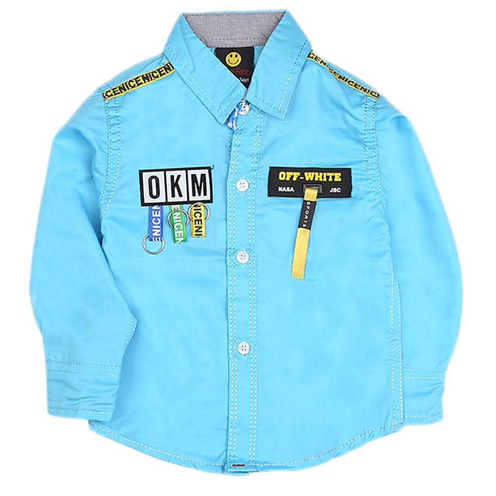 Boys Casual Shirt - Blue, Kids, Boys Shirts, Chase Value, Chase Value