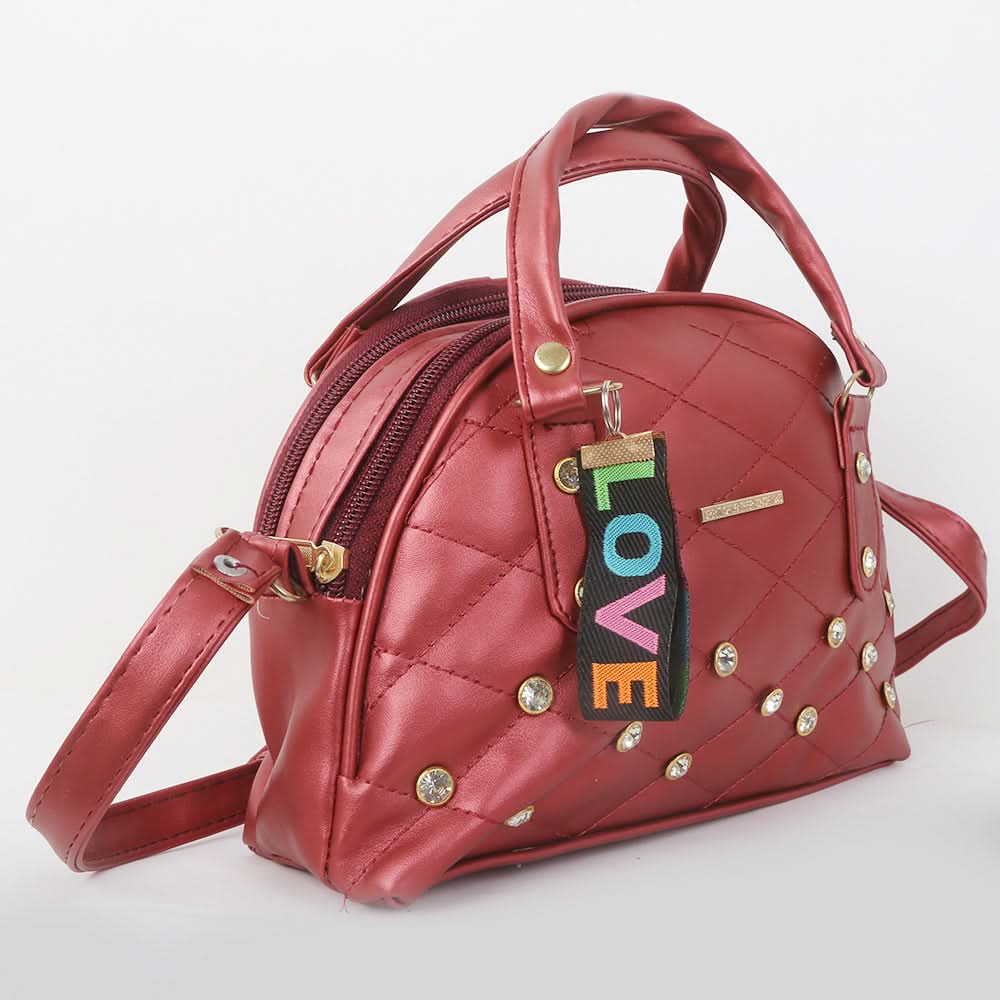 Women's Shoulder Bag 7587 - Maroon, Women, Bags, Chase Value, Chase Value