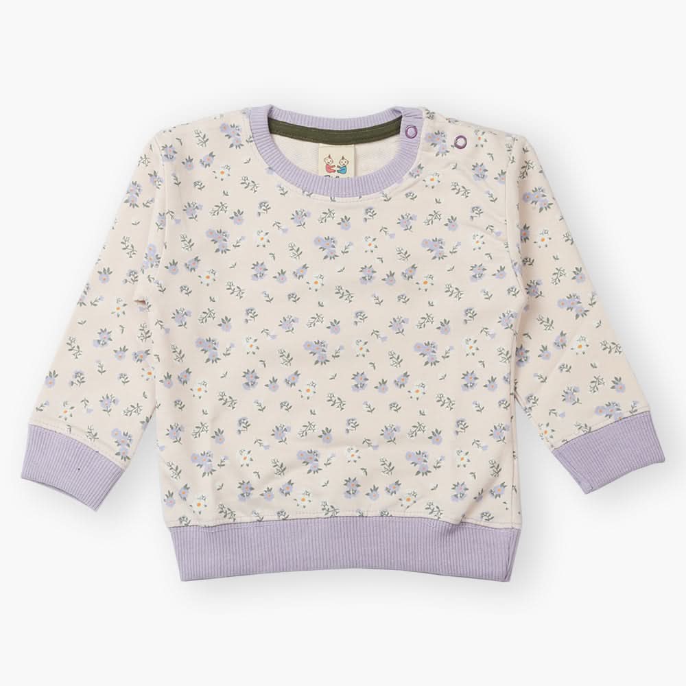 Girls Full Sleeves Sweat Shirt - Fawn, Girls Hoodies & Sweat Shirts, Chase Value, Chase Value