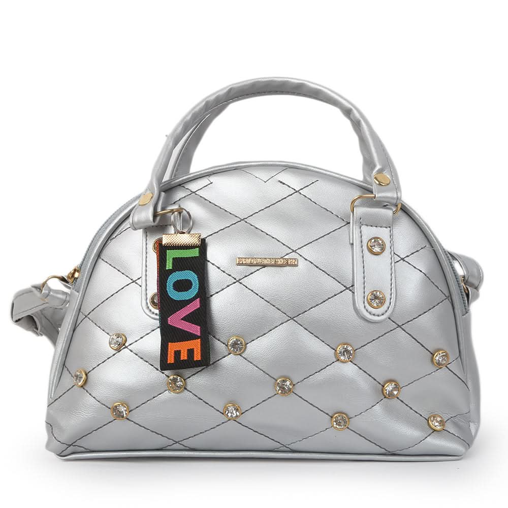 Women's Shoulder Bag 7587 - Silver, Women, Bags, Chase Value, Chase Value