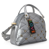 Women's Shoulder Bag 7587 - Silver, Women, Bags, Chase Value, Chase Value