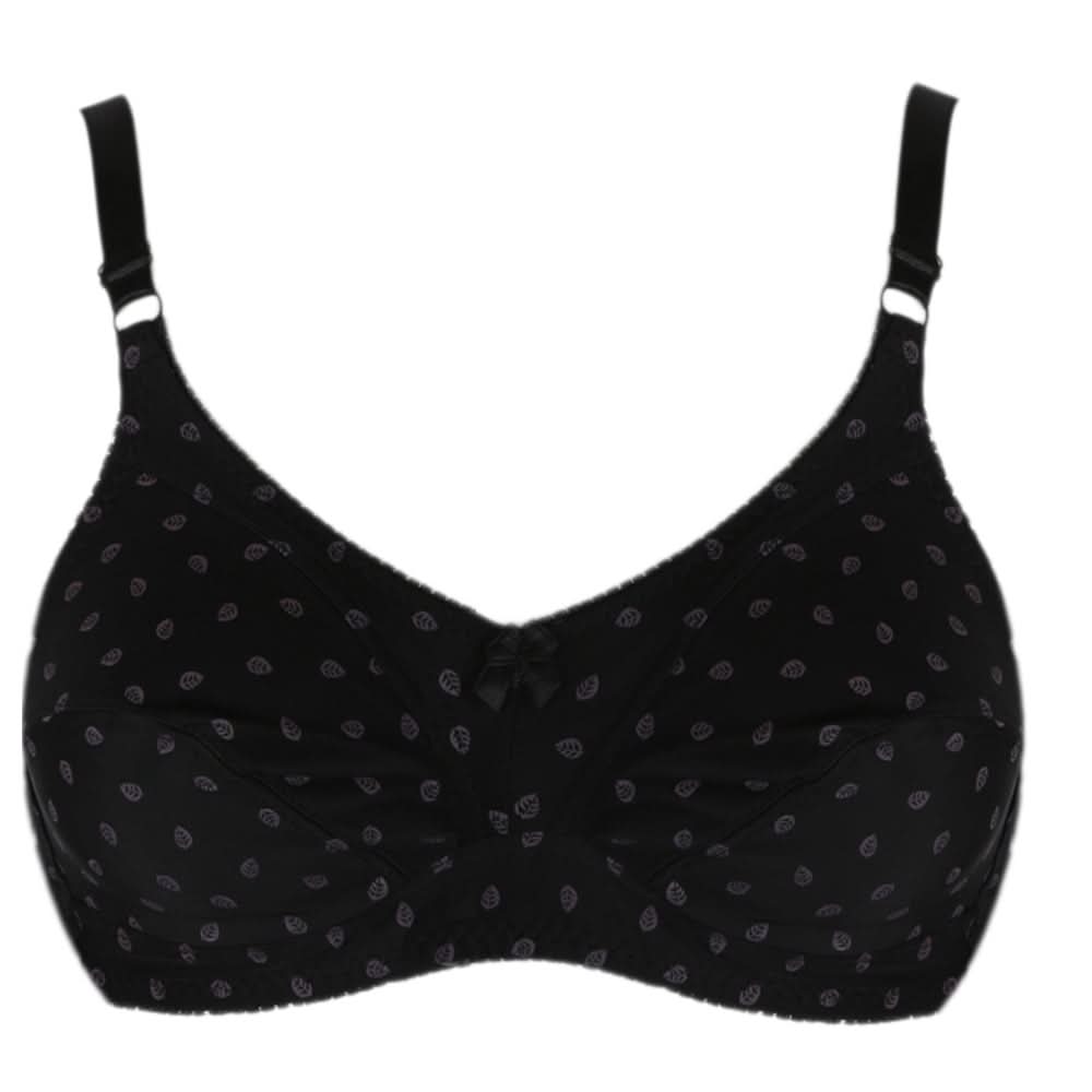 Women's Cotton Bra (BS3DB) - Black, Women, Bras, Chase Value, Chase Value