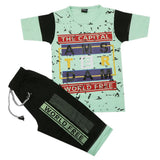 Boys Short Suit - Sea Green, Boys Sets & Suits, Chase Value, Chase Value