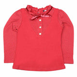 Girls Full Sleeves T Shirt - Maroon, Kids, Girls T-Shirts, Chase Value, Chase Value