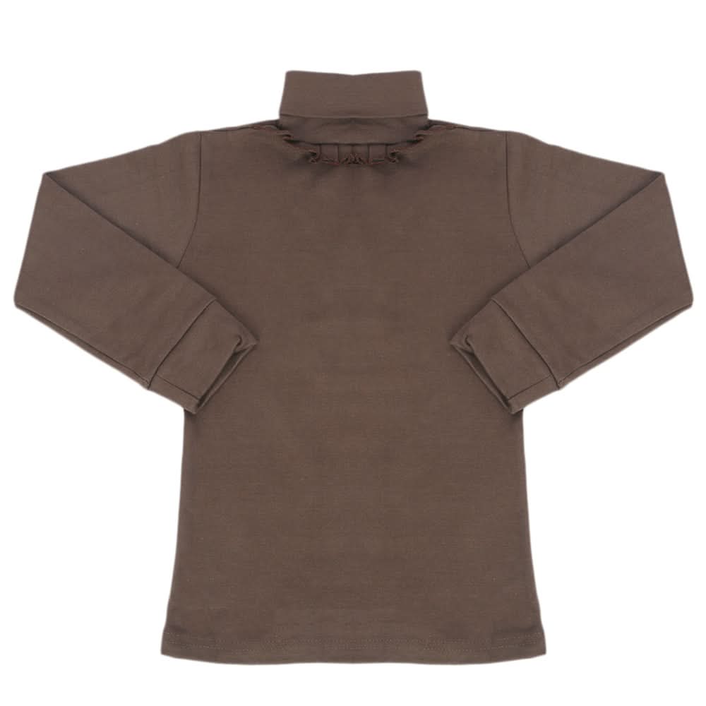 Girls High Neck - Brown, Girls High Neck, Chase Value, Chase Value