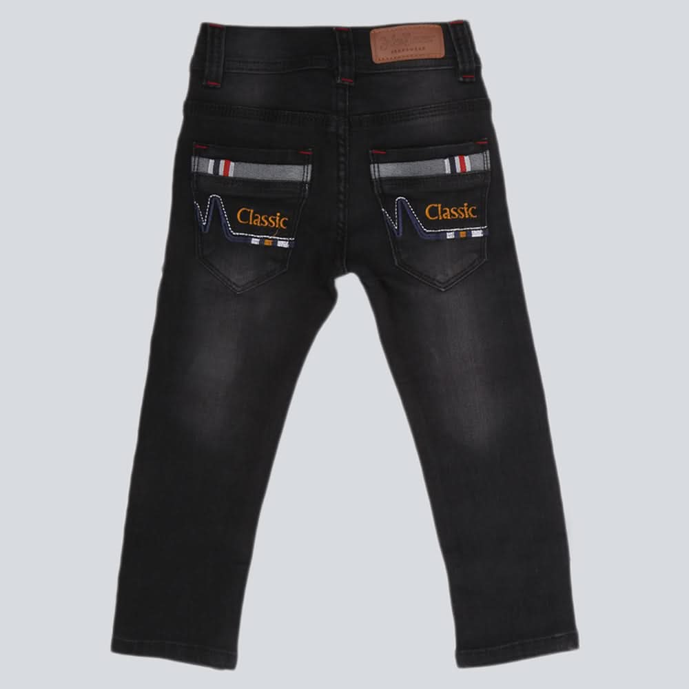 Boys Denim Pant - Black, Kids, Boys Pants, Chase Value, Chase Value