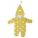 Newborn Boys Full Sleeves Romper - Yellow, Kids, New Born Boys Rompers, Chase Value, Chase Value