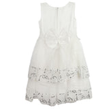 Girls Fancy Frock - White, Girls Frocks, Chase Value, Chase Value