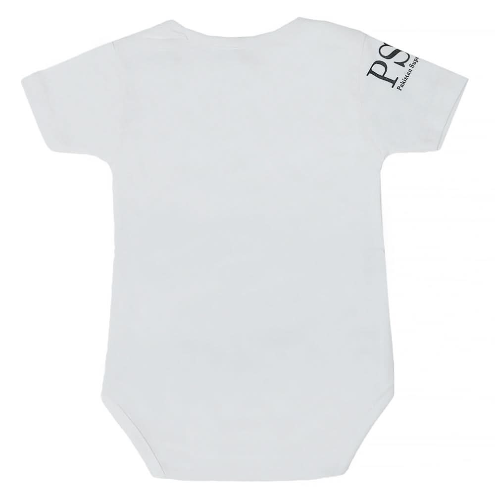 Newborn Islamabad United Half Sleeves Romper - White, Kids, New Born Boys Rompers, Kids, New Born Girls Rompers, Chase Value, Chase Value