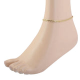 Women's Anklet - Golden, Women, Foot Jewellery, Chase Value, Chase Value