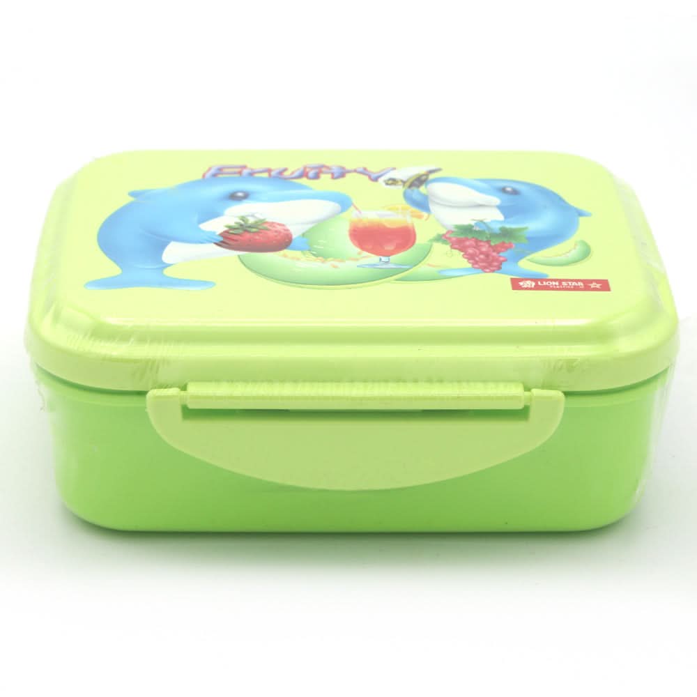 Enzo Clip Box SB-33 - Green, Kids, Tiffin Boxes And Bottles, Chase Value, Chase Value