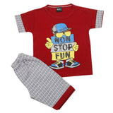 Boys Short Suit - Maroon, Kids, Boys Sets And Suits, Chase Value, Chase Value