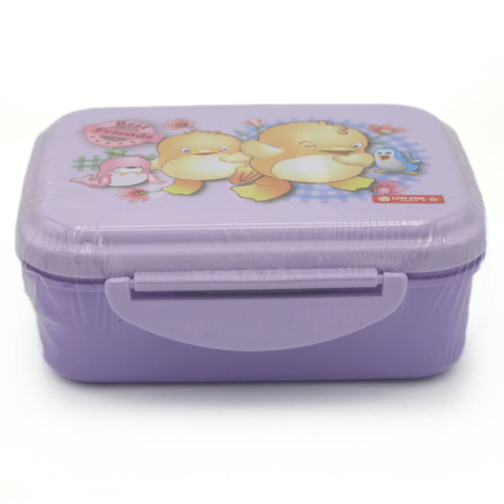 Enzo Clip Box SB-33 - Purple, Kids, Tiffin Boxes And Bottles, Chase Value, Chase Value